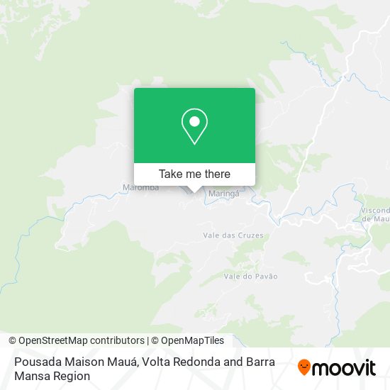 Pousada Maison Mauá map