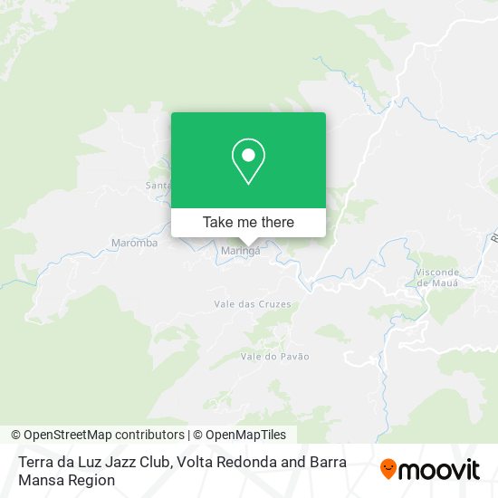 Terra da Luz Jazz Club map