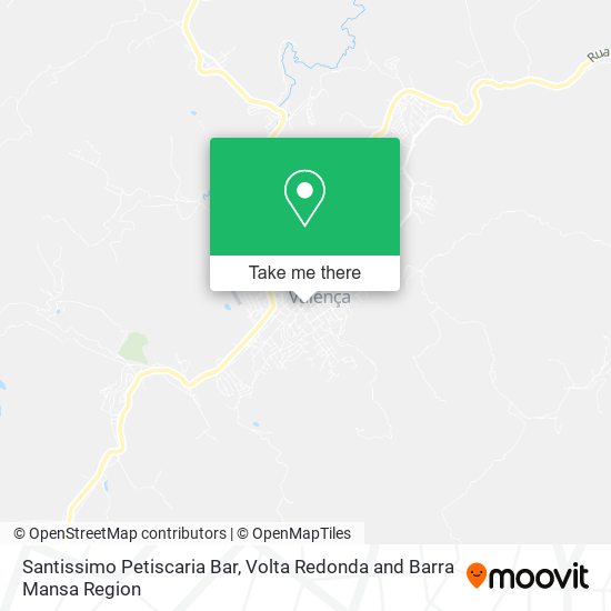 Santissimo Petiscaria Bar map