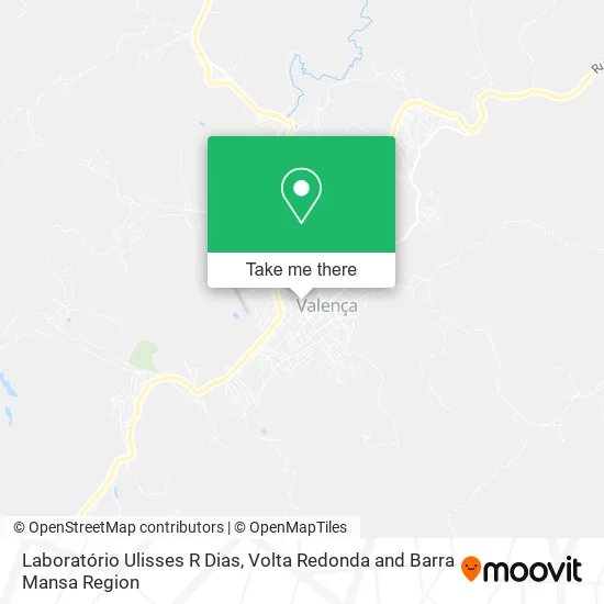 Laboratório Ulisses R Dias map