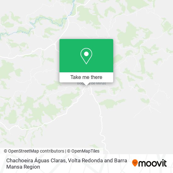 Chachoeira Águas Claras map