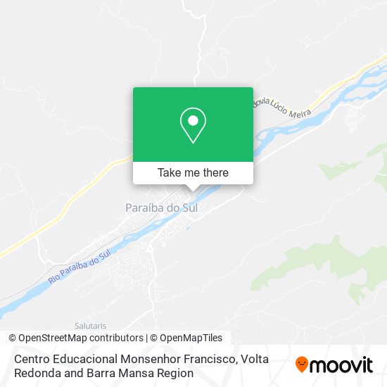 Centro Educacional Monsenhor Francisco map