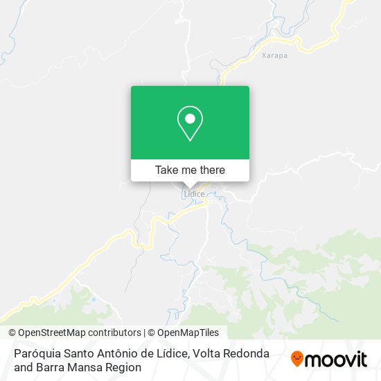 Paróquia Santo Antônio de Lídice map