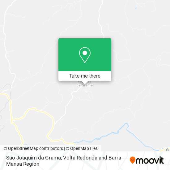 Mapa São Joaquim da Grama