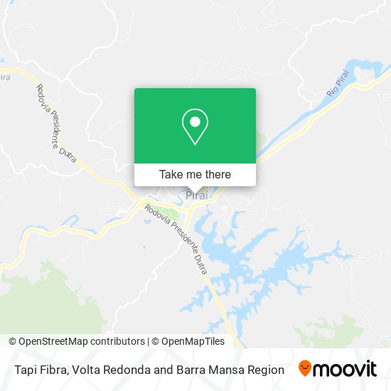 Tapi Fibra map