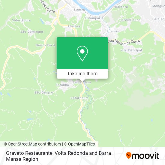 Graveto Restaurante map
