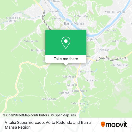 Vitalia Supermercado map