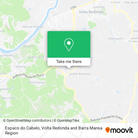 Espaco do Cabelo map