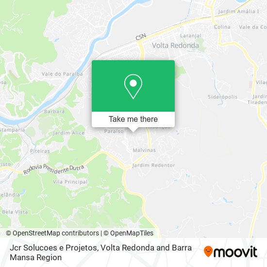 Jcr Solucoes e Projetos map