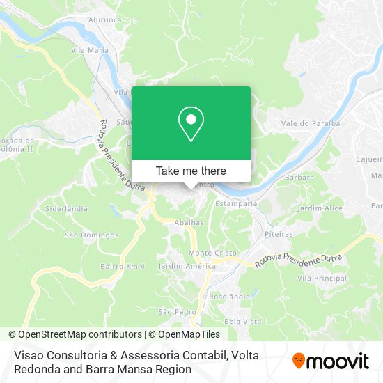 Visao Consultoria & Assessoria Contabil map