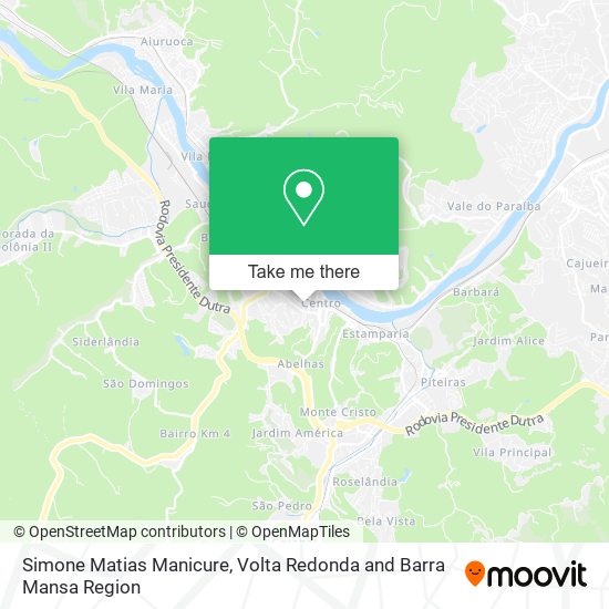 Simone Matias Manicure map