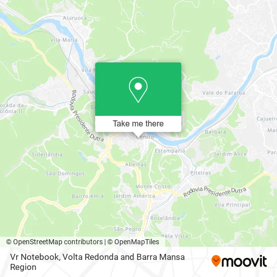 Mapa Vr Notebook