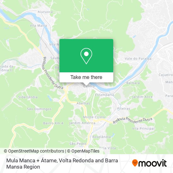 Mapa Mula Manca + Átame