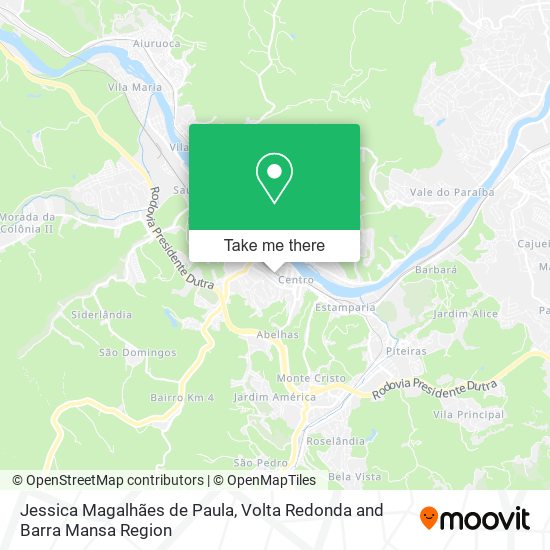Jessica Magalhães de Paula map