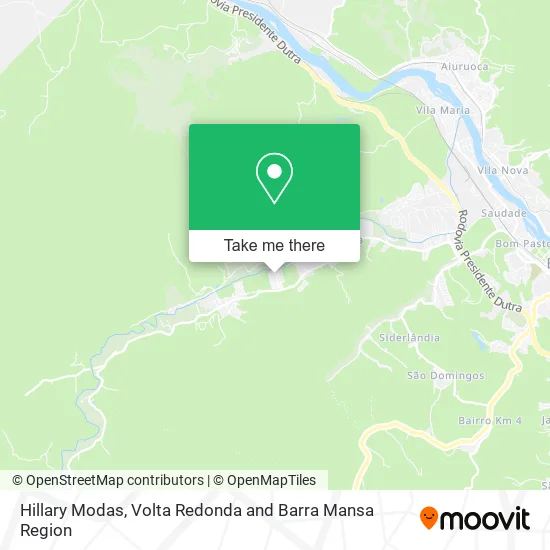 Hillary Modas map