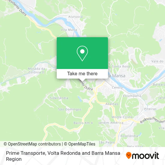 Prime Transporte map