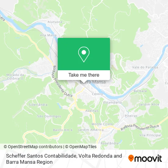 Scheffer Santos Contabilidade map