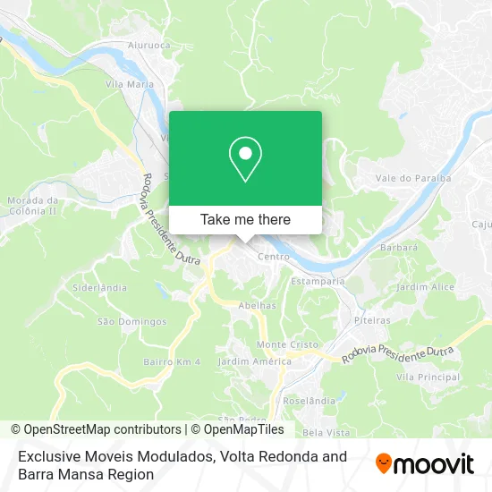 Exclusive Moveis Modulados map