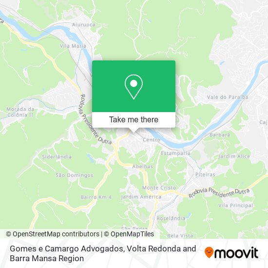 Gomes e Camargo Advogados map