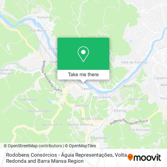 Rodobens Consórcios - Águia Representações map