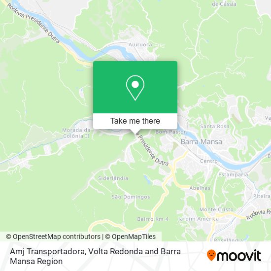 Mapa Amj Transportadora