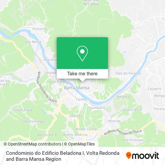 Condominio do Edificio Beladona I map