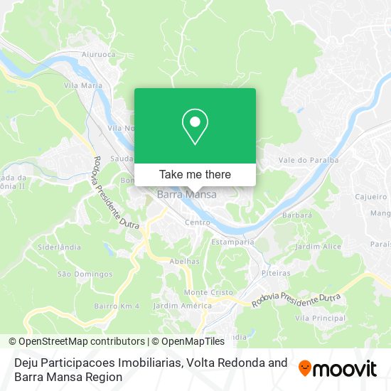 Deju Participacoes Imobiliarias map