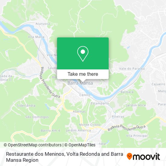 Restaurante dos Meninos map