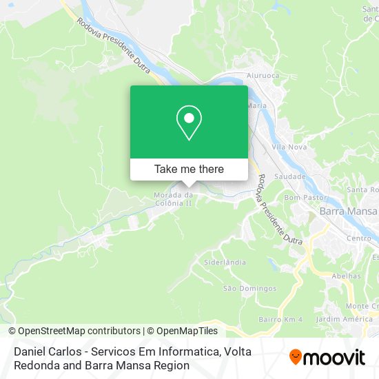 Daniel Carlos - Servicos Em Informatica map