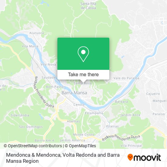 Mendonca & Mendonca map