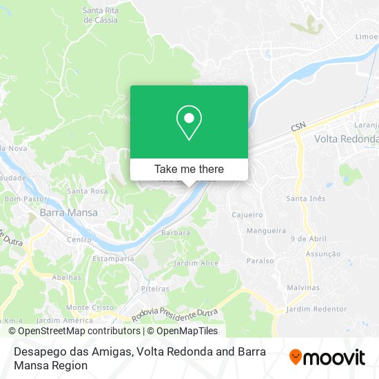 Desapego das Amigas map