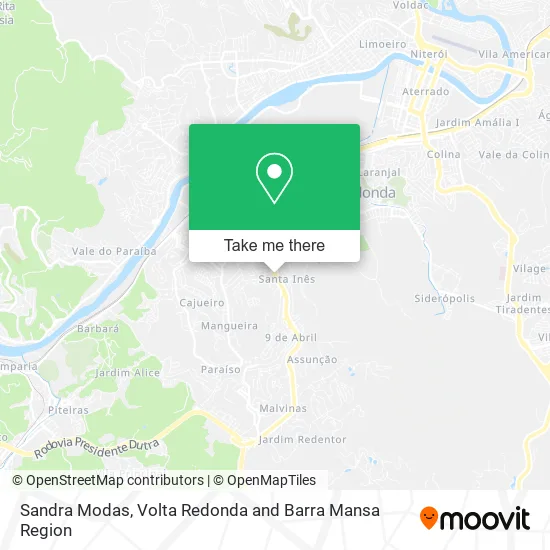 Sandra Modas map