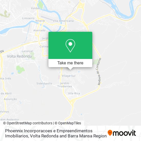 Phoennix Incorporacoes e Empreendimentos Imobiliarios map