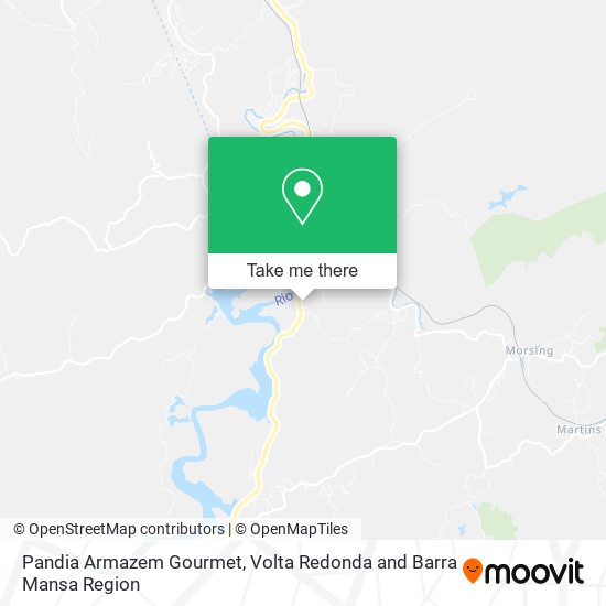 Pandia Armazem Gourmet map