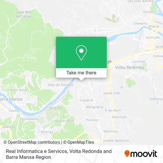 Real Informatica e Servicos map