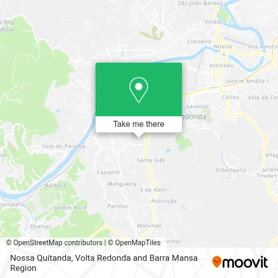 Nossa Quitanda map