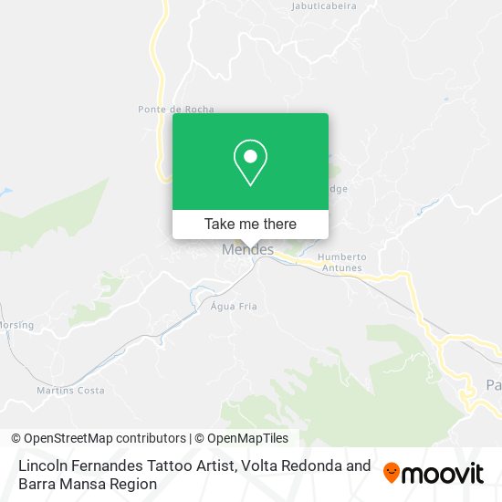 Lincoln Fernandes Tattoo Artist map
