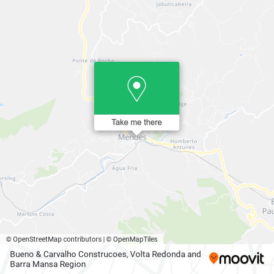 Bueno & Carvalho Construcoes map