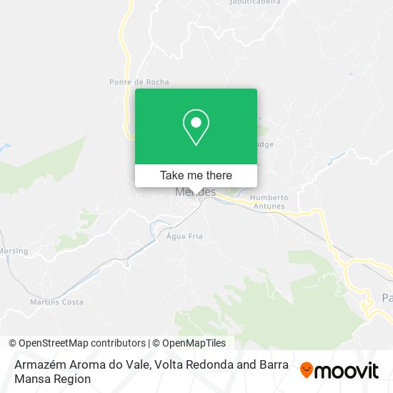 Armazém Aroma do Vale map