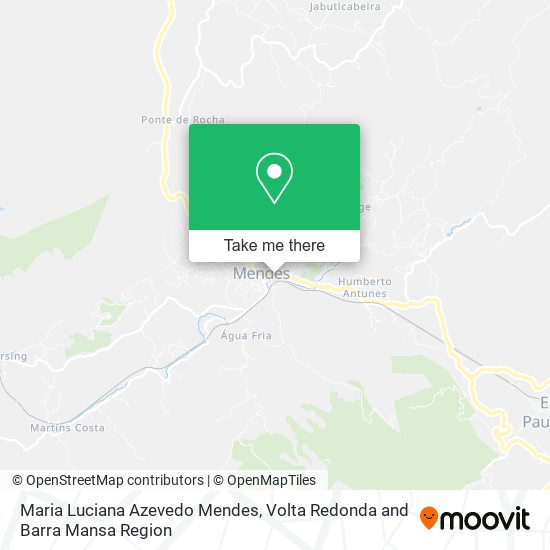 Maria Luciana Azevedo Mendes map