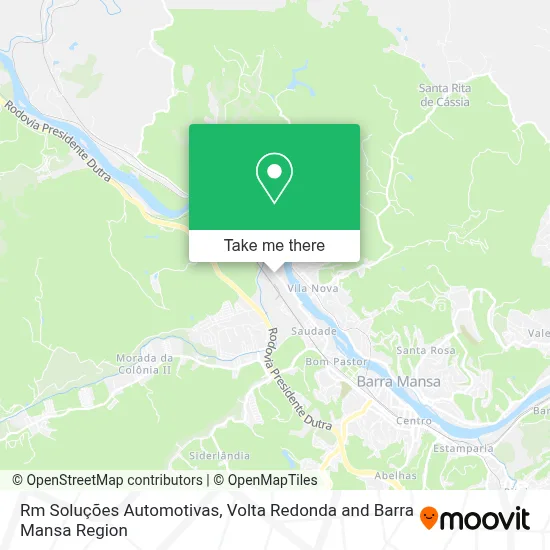 Rm Soluções Automotivas map