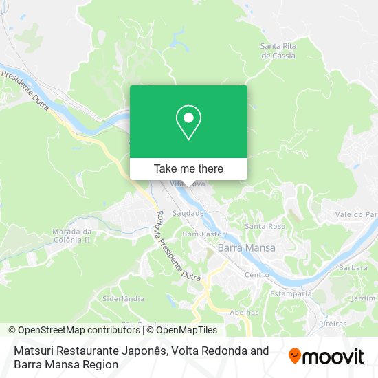 Matsuri Restaurante Japonês map