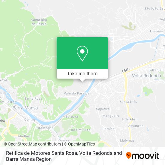 Retifica de Motores Santa Rosa map