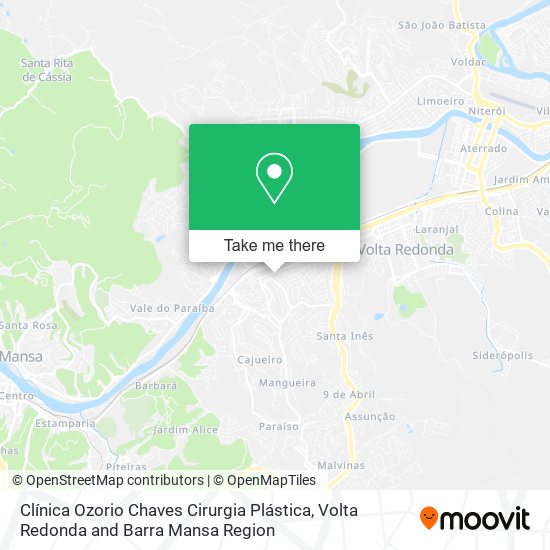 Clínica Ozorio Chaves Cirurgia Plástica map