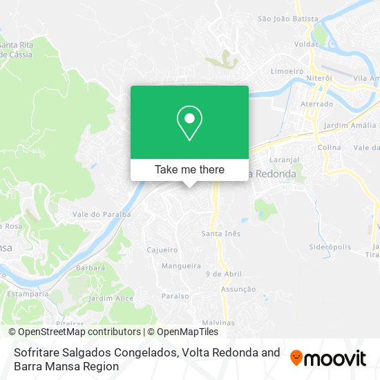 Sofritare Salgados Congelados map