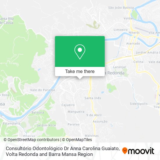 Consultório Odontológico Dr Anna Carolina Guaiato map