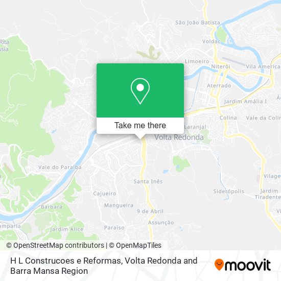 H L Construcoes e Reformas map