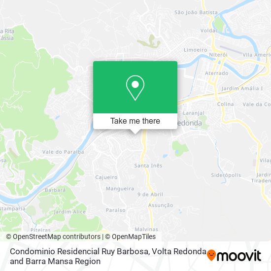 Condominio Residencial Ruy Barbosa map