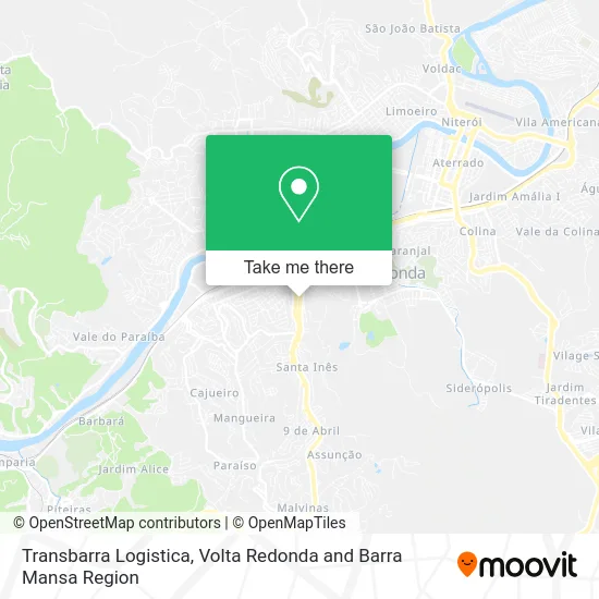Transbarra Logistica map