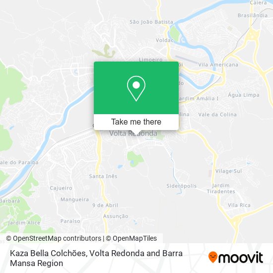 Kaza Bella Colchões map